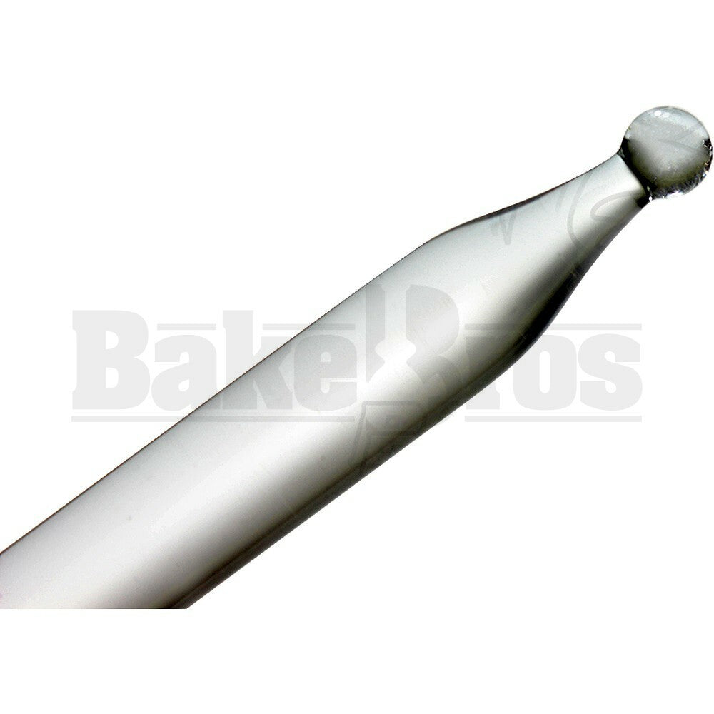 GLASS VAPOR TOOL W/ SPOON CLEAR 7.5"