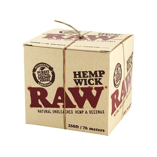 Raw Hempwick 250ft