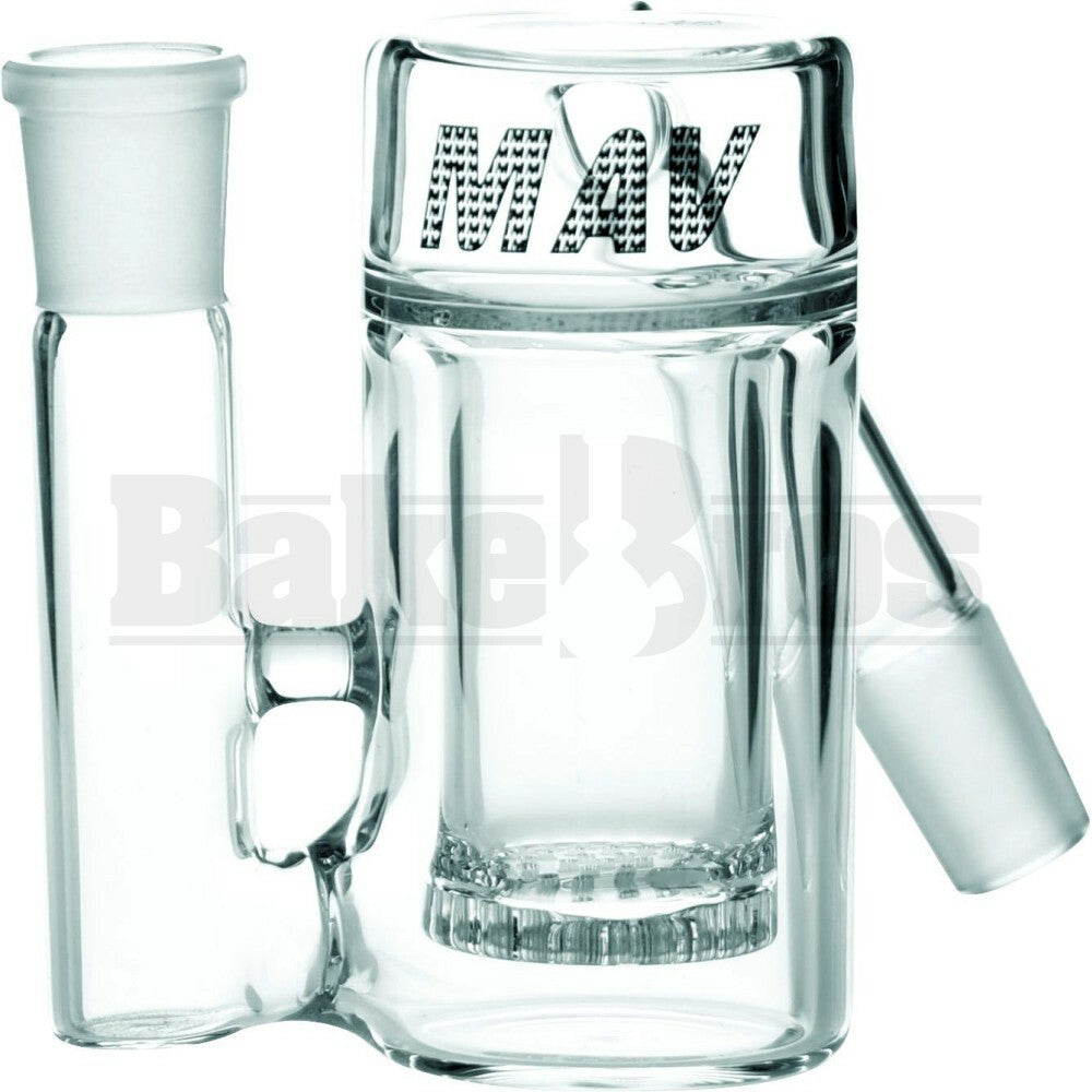 MAVERICK ASHCATCHER CYLINDER HONEYCOMB PERC L CONFIG CLEAR MALE 18MM