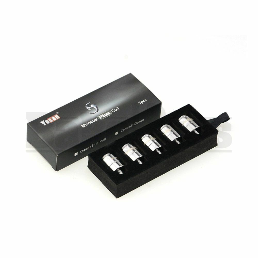 YOCAN EVOLVE PLUS VAPORIZER WAX ATOMIZER COIL REPLACEMENT CERAMIC DONUT SILVER