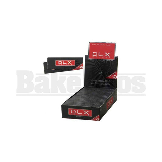 DLX DELUXE ROLLING PAPERS 1 1/4 50 LEAVES UNFLAVORED Pack of 24