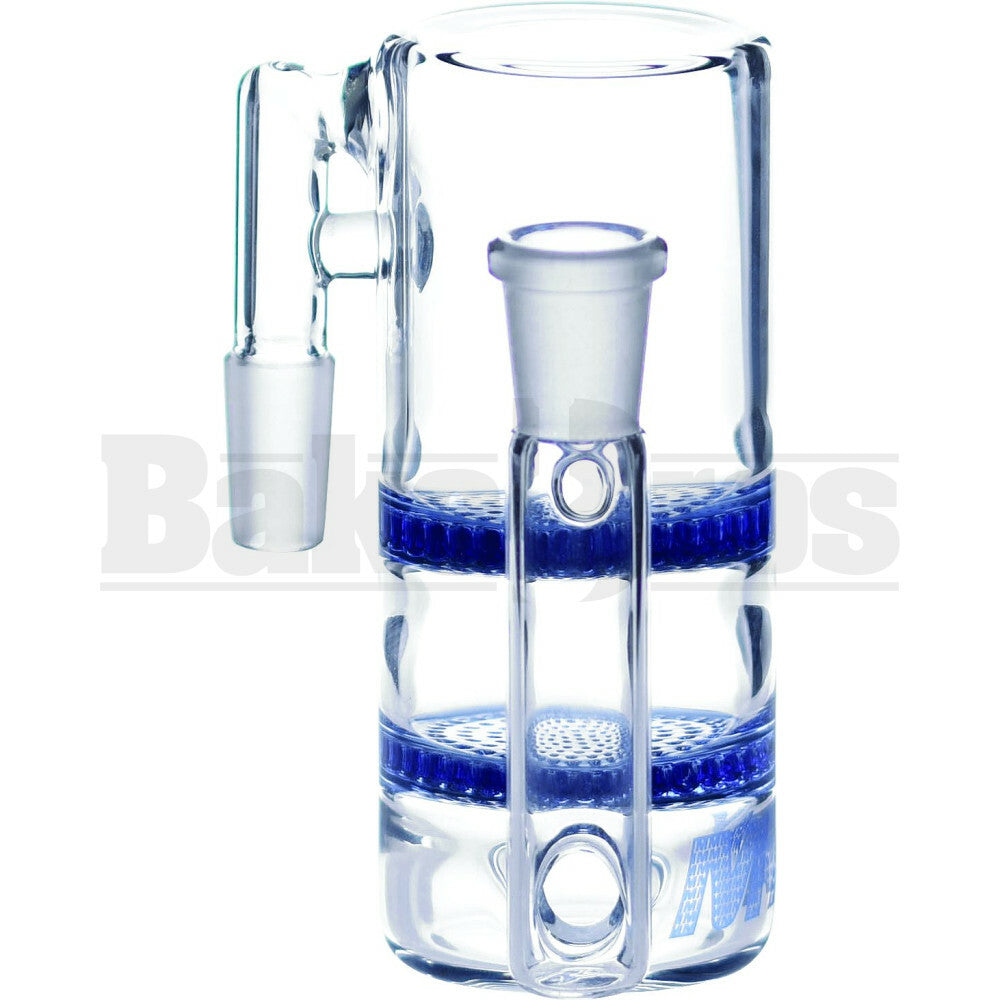 MAVERICK 2 HONEYCOMB ASHCATCHER BLUE MALE 14MM