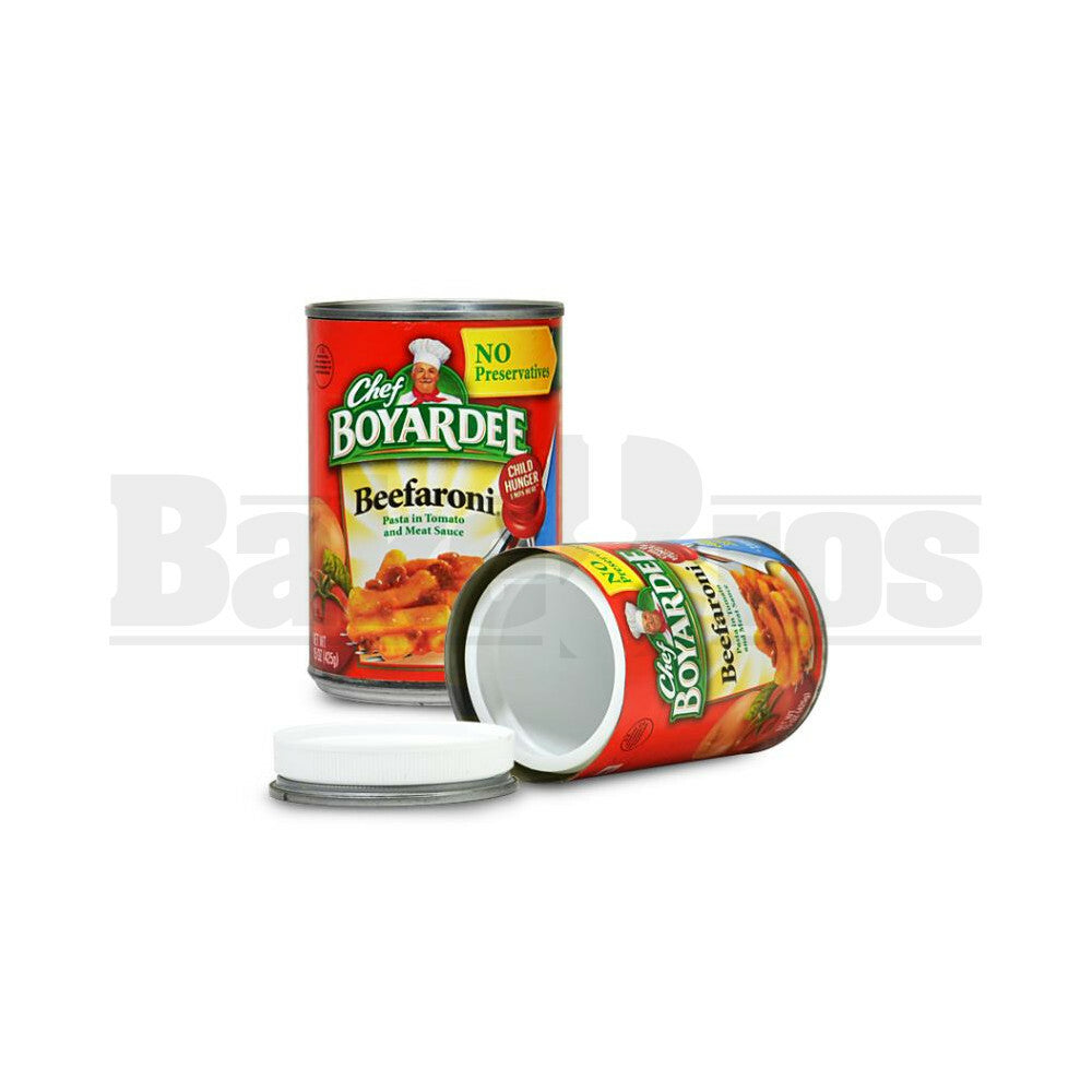 STASH SAFE CAN CHEF BOYARDEE BEEFARONI 14.5 FL OZ