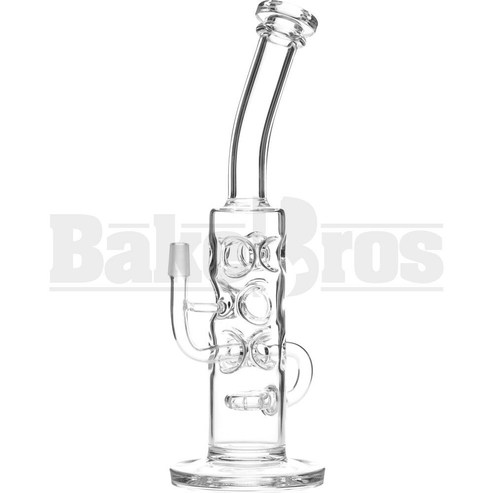 WP SHOWERHEAD & SWISS BODY PERC S CURVE JOINT 12" CLEAR MALE 14MM