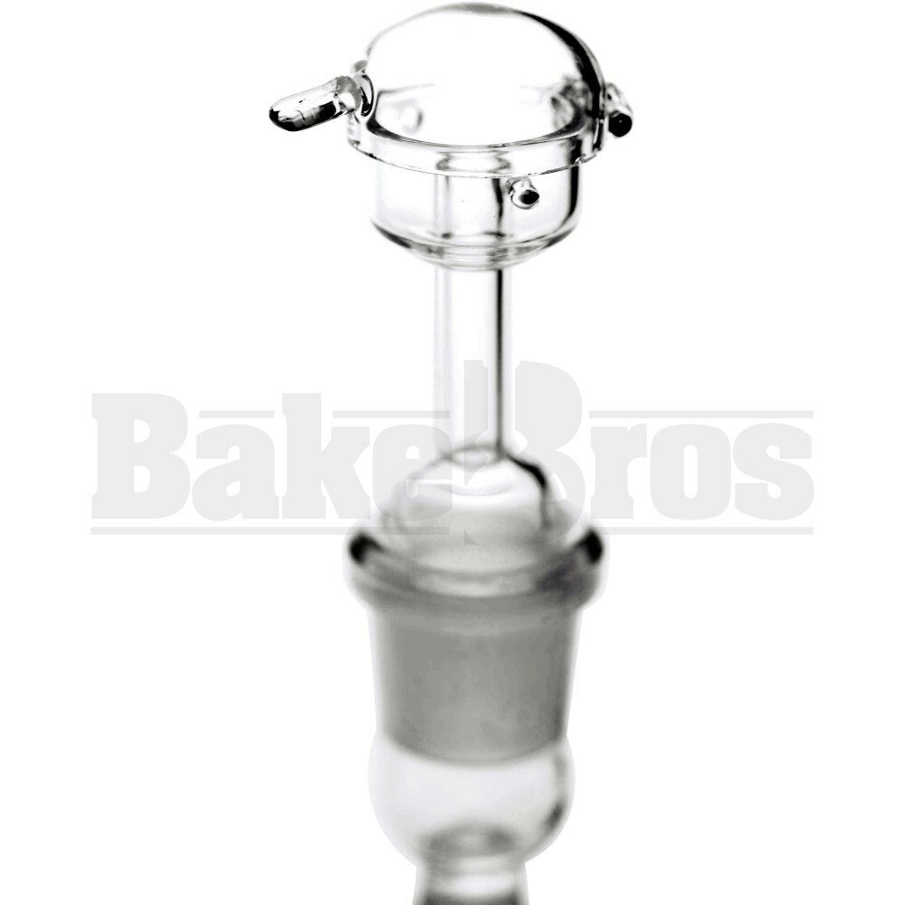 18MM QUARTZ NAIL WITH LID CLEAR MALE