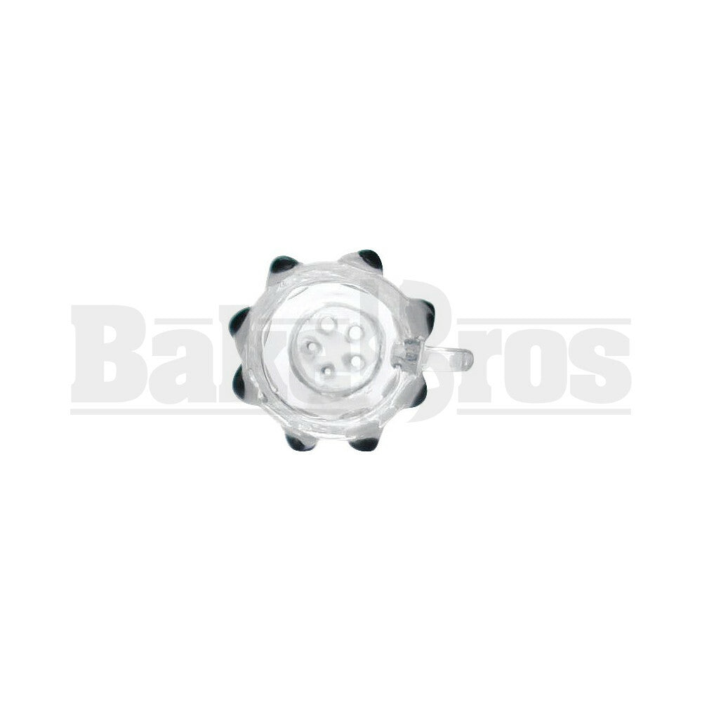 CLEAR BLACK WHITE 18MM