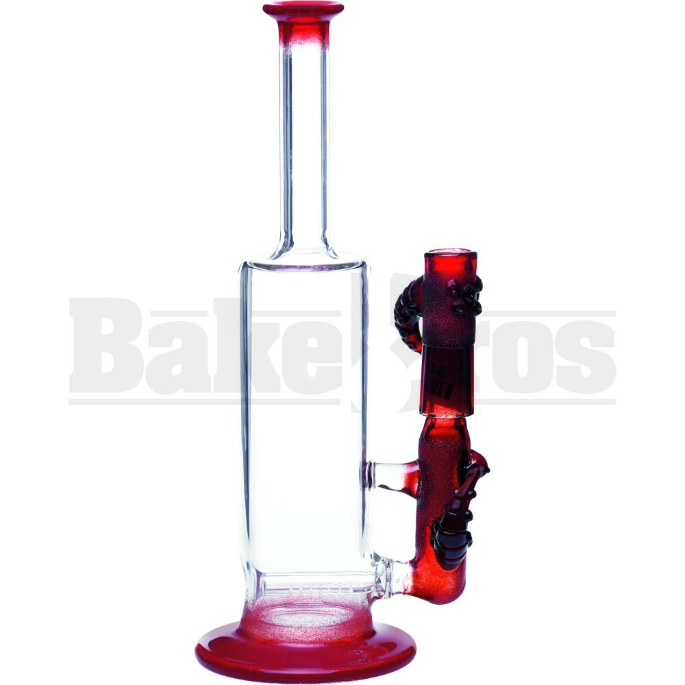 KROWN KUSH WP INLINE PERC OCTOPUS DESIGN 12" RED MALE 18MM