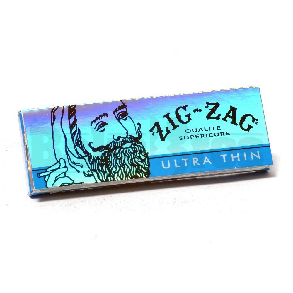 ZIG ZAG ULTRA THIN NATURAL GUM ARABIC 1 1/4" 32 LEAVES UNFLAVORED Pack of 6