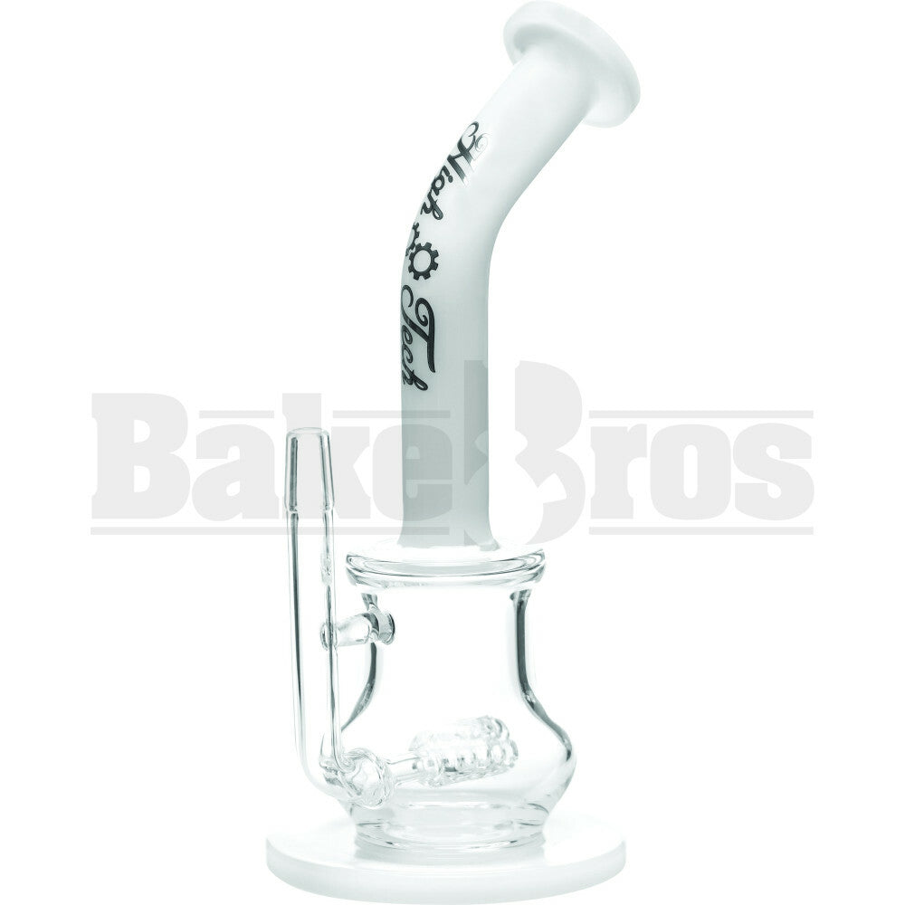 HIGH TECH WP HORIZONTAL GRID PERC BENT NECK 10" IVORY WHITE MALE 18MM