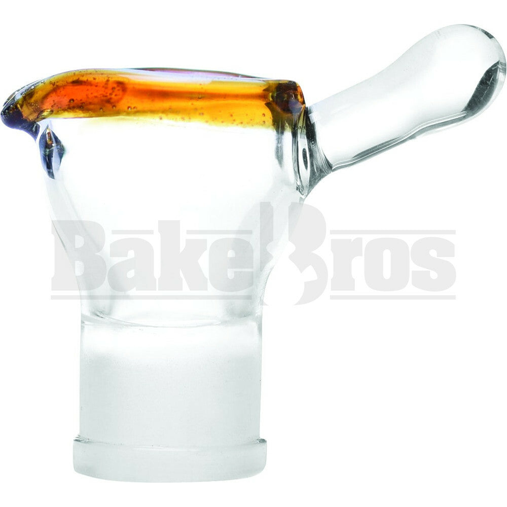 DOME VAPOR PITCHER WITH HANDLE AMBER 18MM