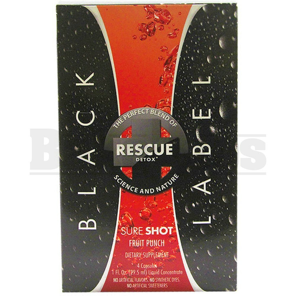RESCUE BLACK LABEL FRUIT PUNCH 1 FL OZ