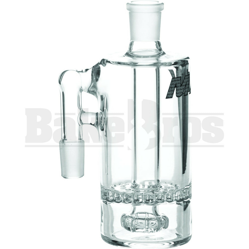 MAVERICK ASHCATCHER HONEYCOMB SHOWERHEAD PERC 90* JOINT CLEAR MALE 14MM