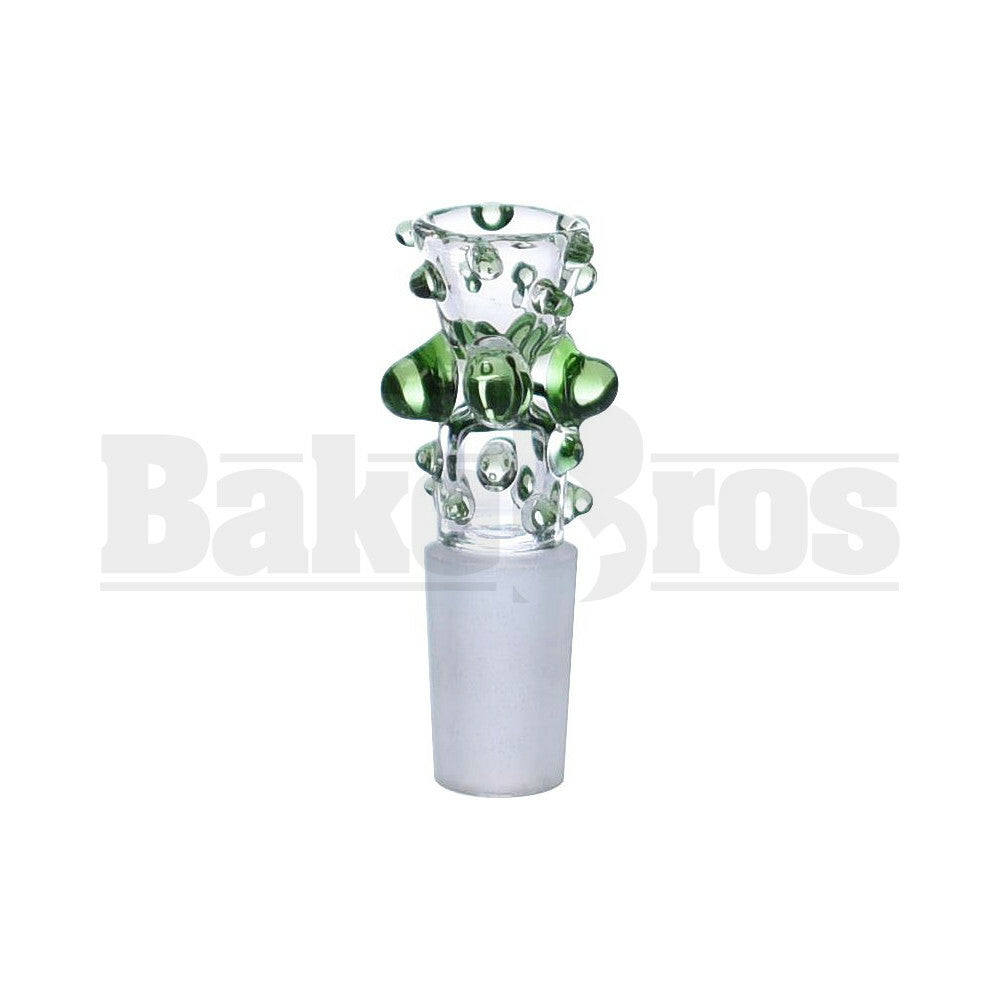 BOWL SNAPPER SLIDER 5 MARBLE HOLDER GREEN 14MM