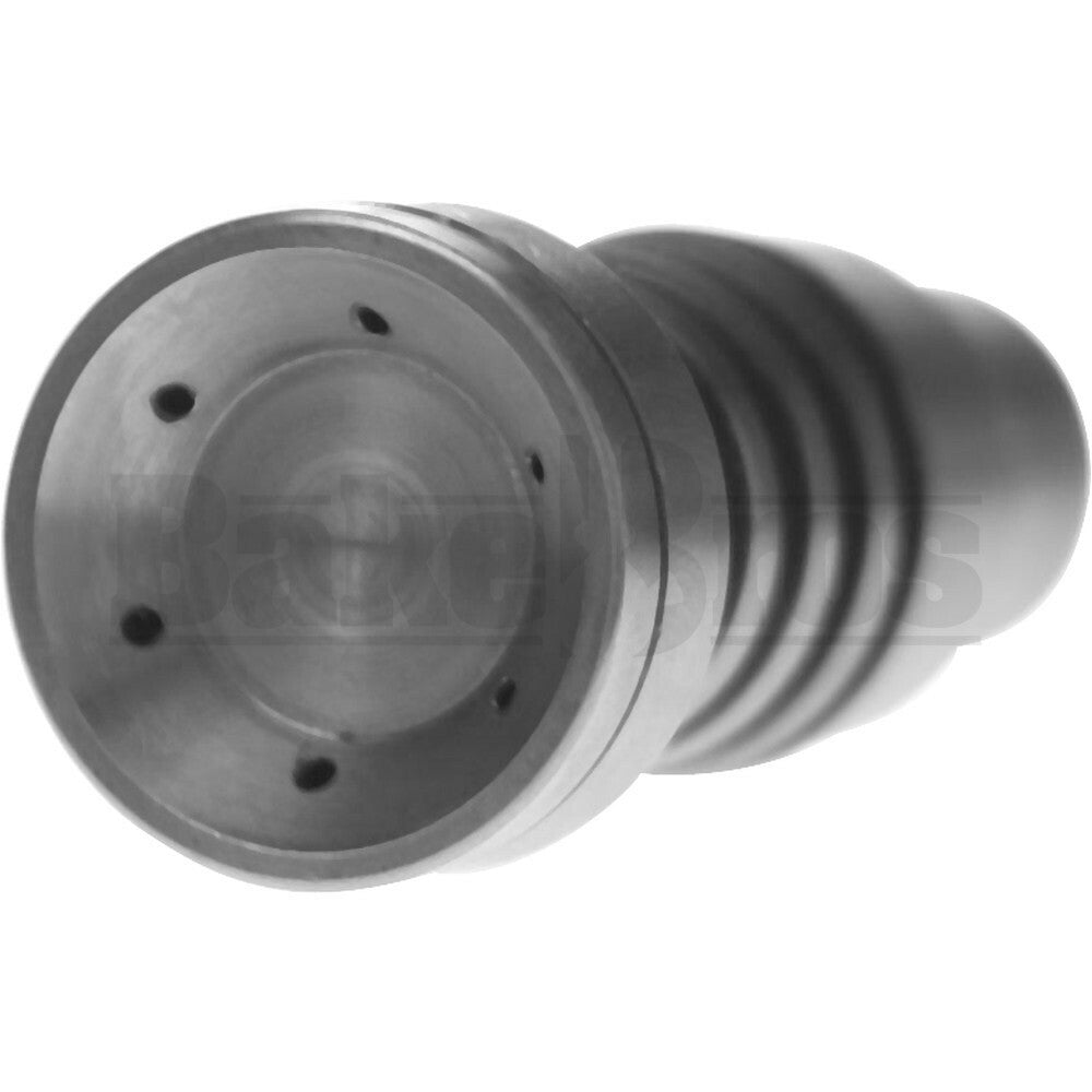 18MM 14MM DOMELESS NAIL TITANIUM THREADED DISH METALLIC MALE