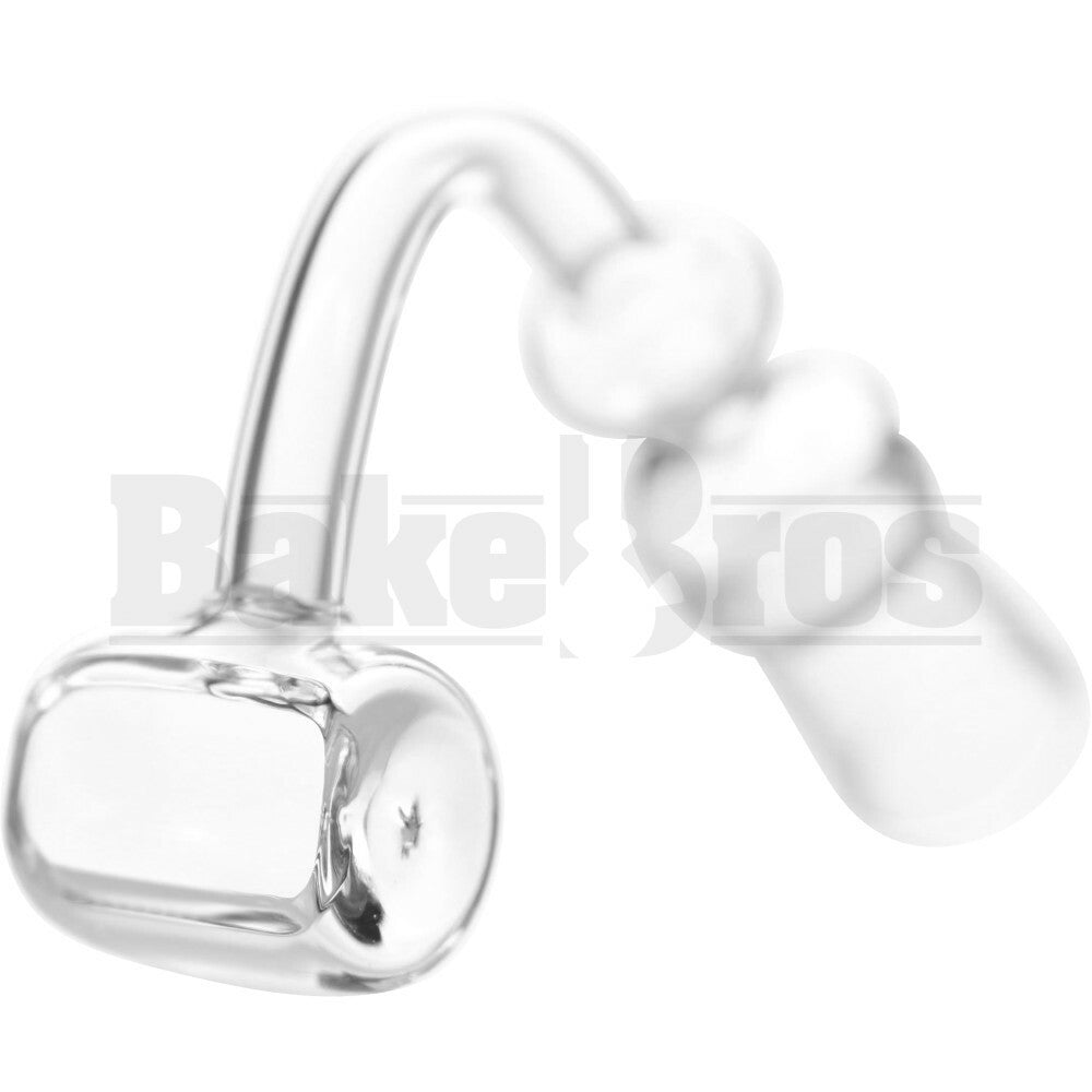 14MM DOMELESS NAIL BULLDOZER TROUGH HONEYPOT QUARTZ CLEAR FEMALE
