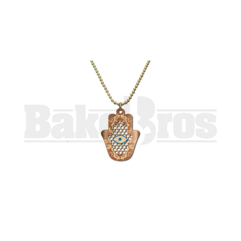 V SYNDICATE GRINDER CARD DOG TAGS HAMSA Pack of 1