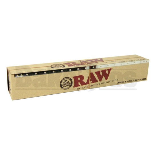 RAW UNREFINED PARCHMENT PAPER 30cm x 10m (12 in x 32 ft) UNFLAVORED Pack of 1