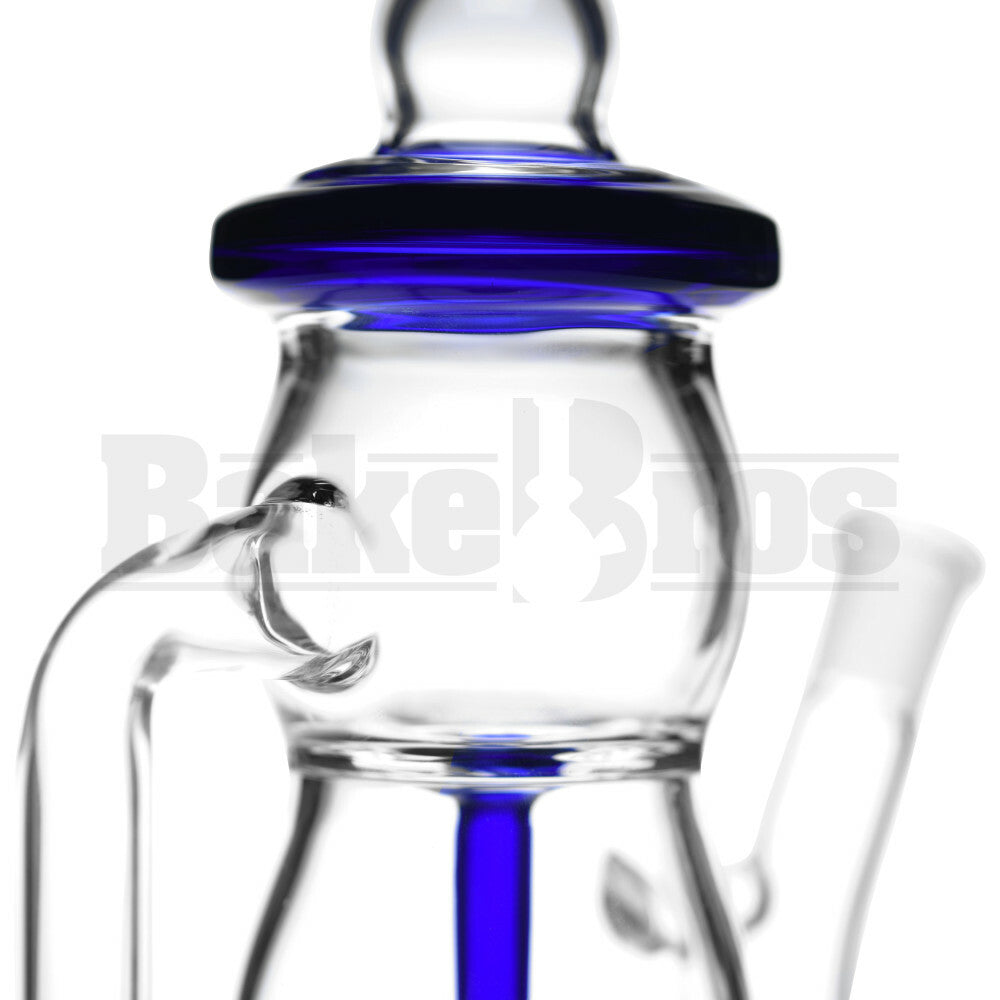 WP DIFFUSED PERC & INLINE RECYCLER BABY BOTTLE 8" BLUE FEMALE 14MM