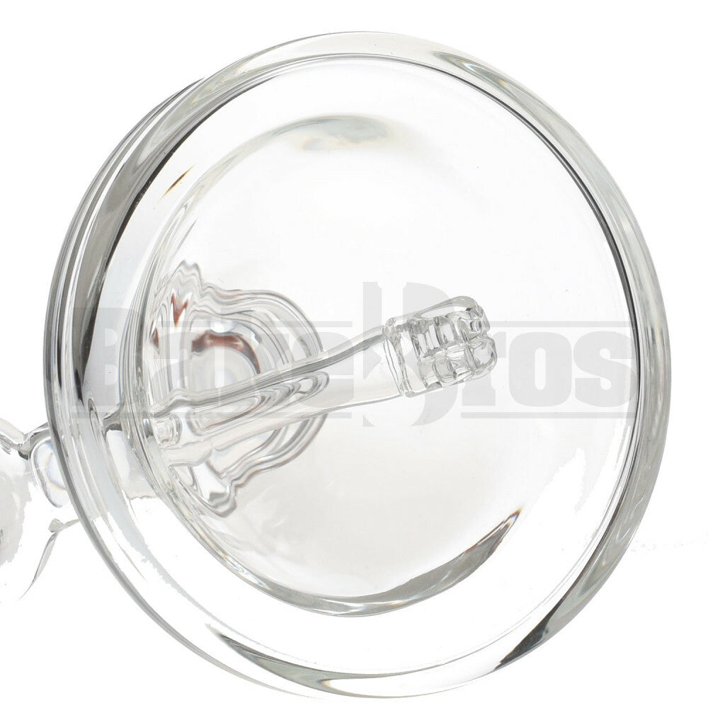 WP BENT NECK SHRUB BEAKER DESIGN BANGER HANGER W/BARREL PERC CARAMEL FEMALE 14MM