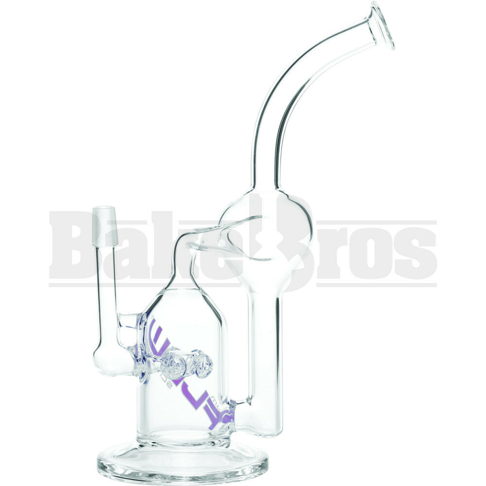 JM FLOW WP TORNADO RECYCLER CROSS MUSHROOM PERC 10" CLEAR MALE 14MM