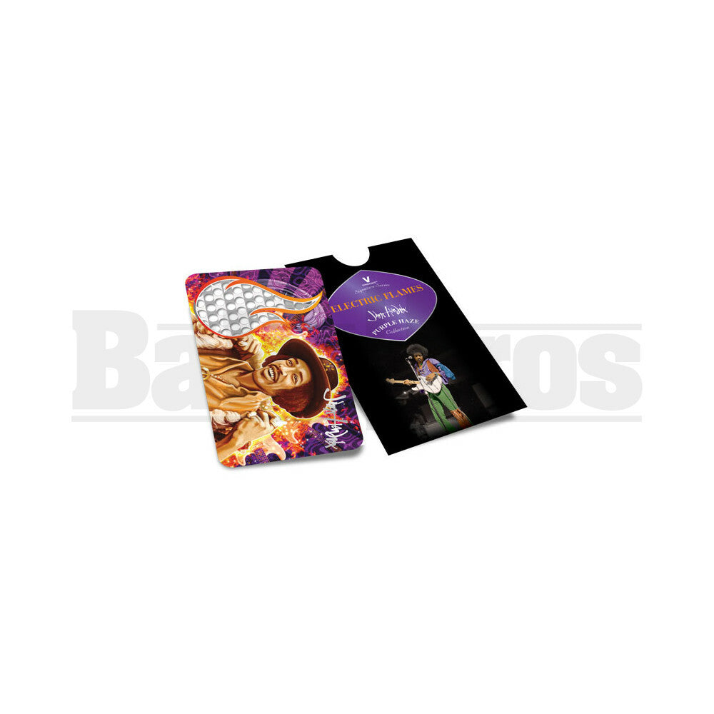 V SYNDICATE GRINDER CARD OFFICIALLY LICENSED COLLECTION JIMMY HENDRIX ELECTRIC FLAMES Pack of 1