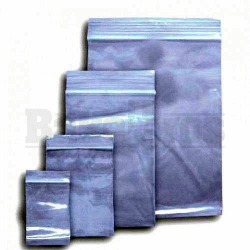 APPLE BAGS BAGGIES 12510 1 1/4" x 1" CLEAR Pack of 10 1000 Per Pack