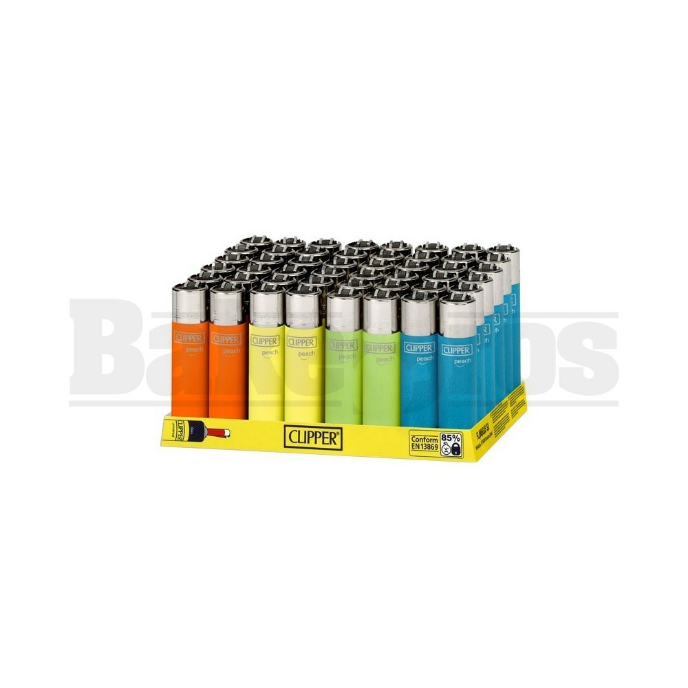 CLIPPER LIGHTER 2.5" SOFT ASSORTED Pack of 48
