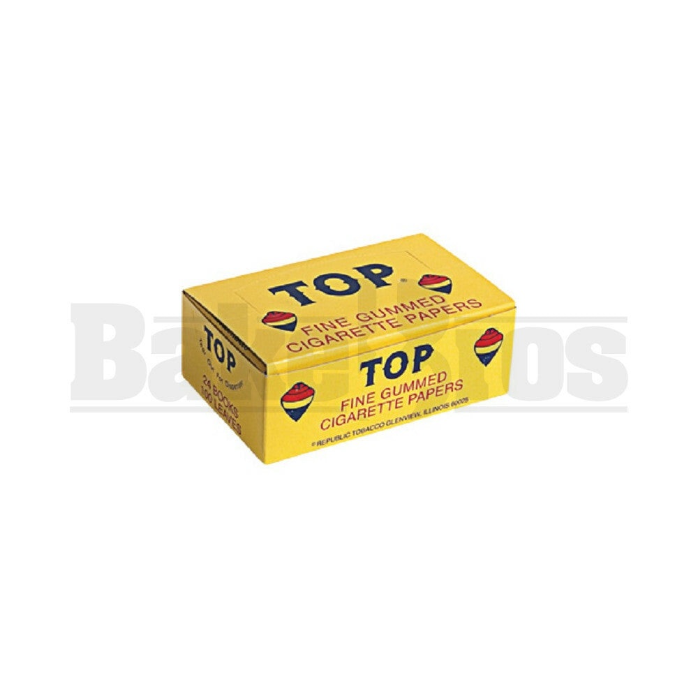 TOP ROLLING PAPERS SINGLE WIDE 100 LEAVES UNFLAVORED Pack of 24