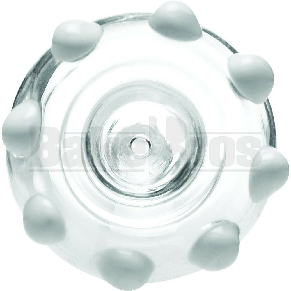 BOWL STANDARD DICE DOTS MARBLE HOLDER WHITE 18MM