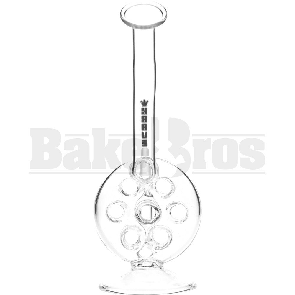 WP TABLE TOP RIG W/ SWISS PERC BENT NECK 9" CLEAR MALE 14MM