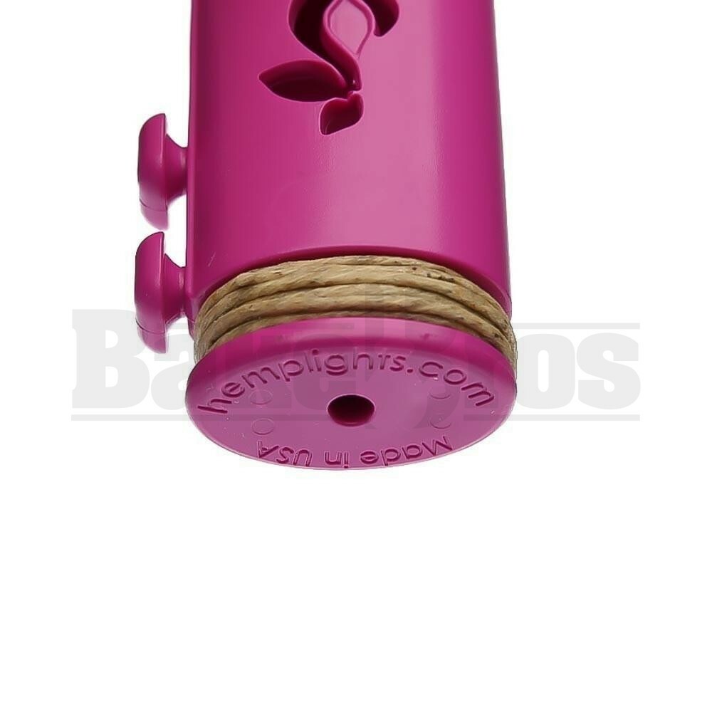 HEMPLIGHTS WRAPPER LIGHTER CASE WITH HEMPWICK PURPLE Pack of 1
