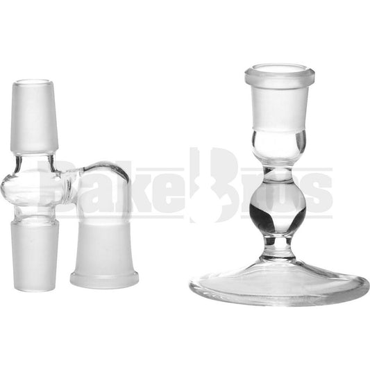 CLEAR FEMALE 18MM 18MM MALE / 18MM MALE