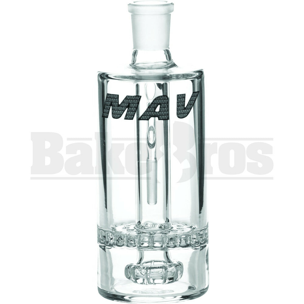 MAVERICK ASHCATCHER HONEYCOMB SHOWERHEAD PERC 90* JOINT CLEAR MALE 14MM