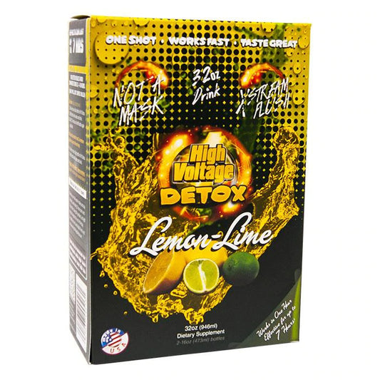 High Voltage Detox Xstream Flush Lemon Lime 2 16 Fl Oz