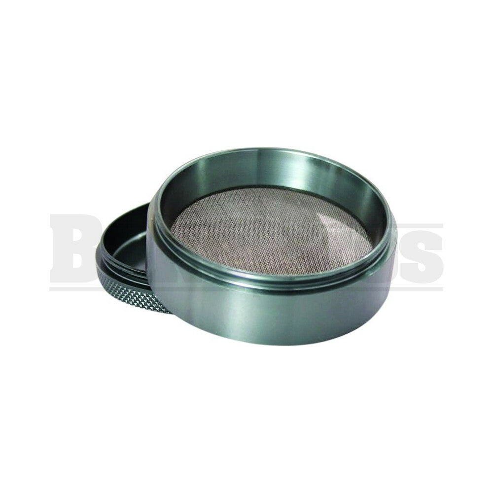 SHARPSTONE CLEAR TOP GRINDER 4 PIECE 2.5" GRAY Pack of 1