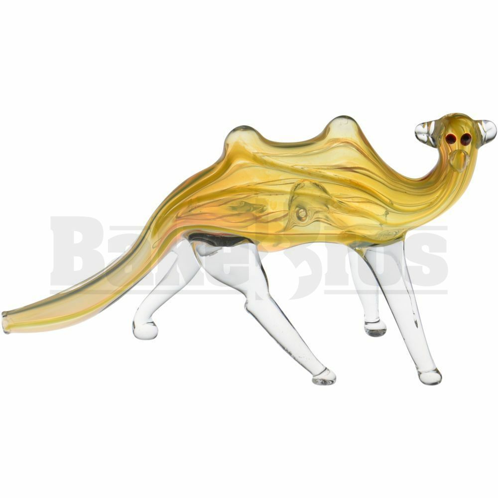 ANIMAL HAND PIPE MAJESTIC CAMEL 6" ASSORTED COLORS