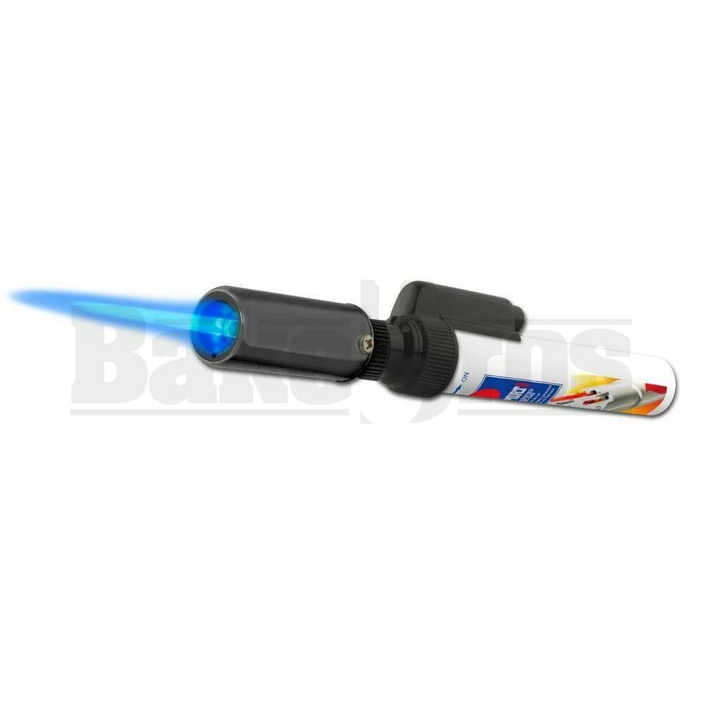 NEWPORT ZERO TORCH PEN W/E BUTANE CAN NJPEN058 BLACK Pack of 1 7"