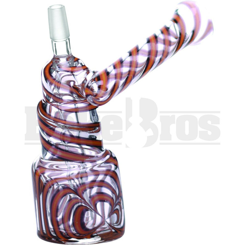 WP TUBE PERC STRIPING 5" ORANGE MALE 10MM