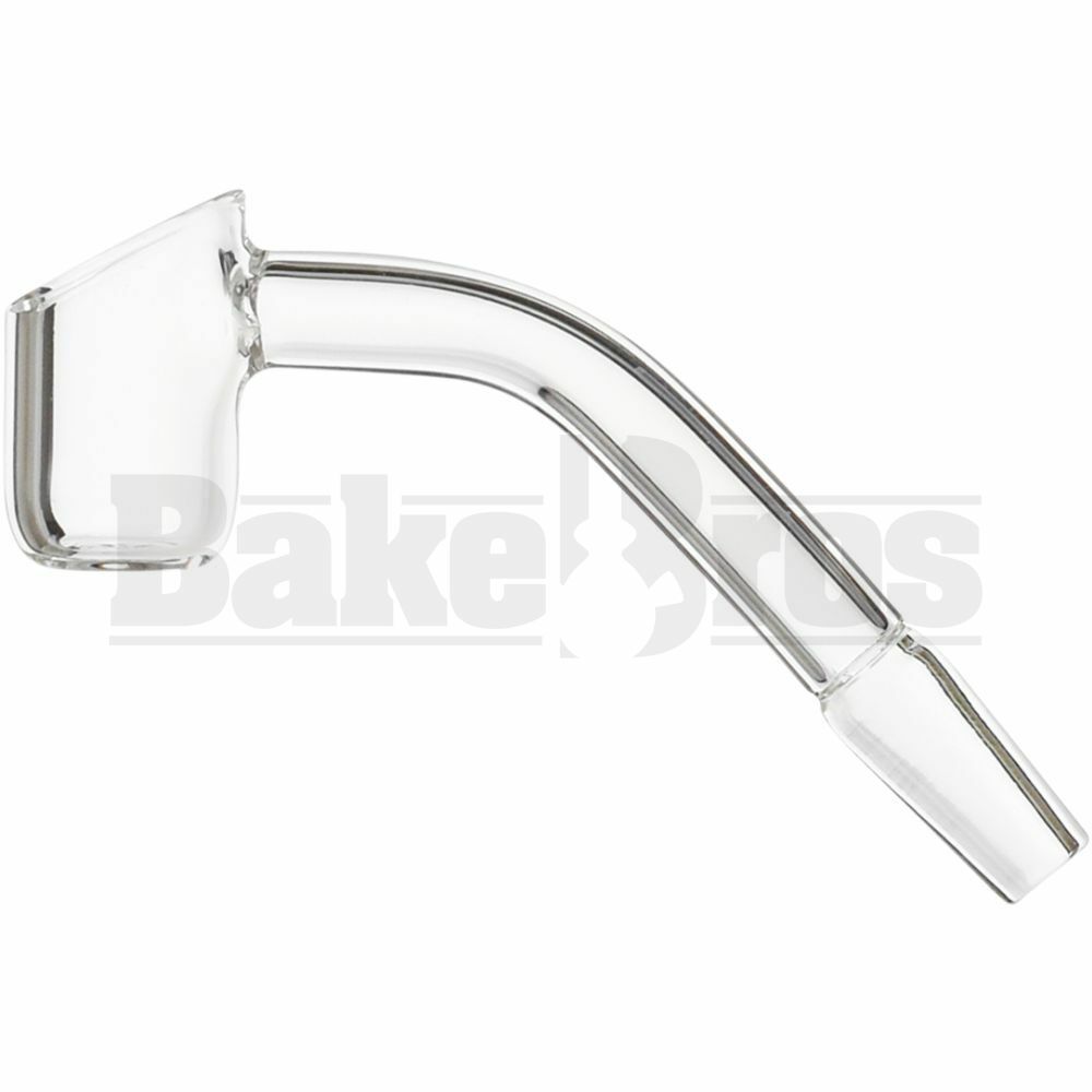 10MM NAIL QUARTZ BANGER 45* 2MM THICK W/ 15MM DIAM BUCKET FROST MALE
