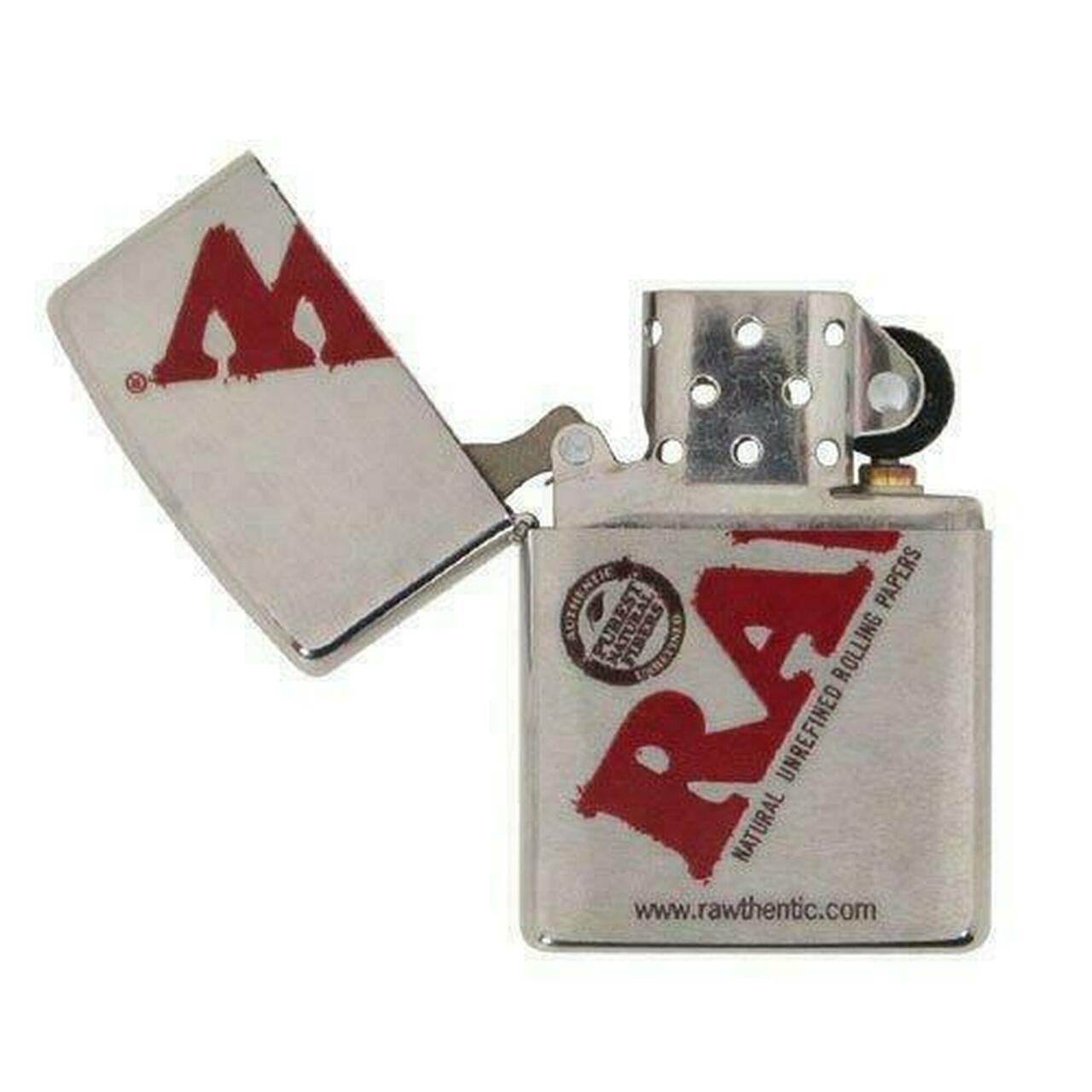 Raw Zippo Lighter Silver
