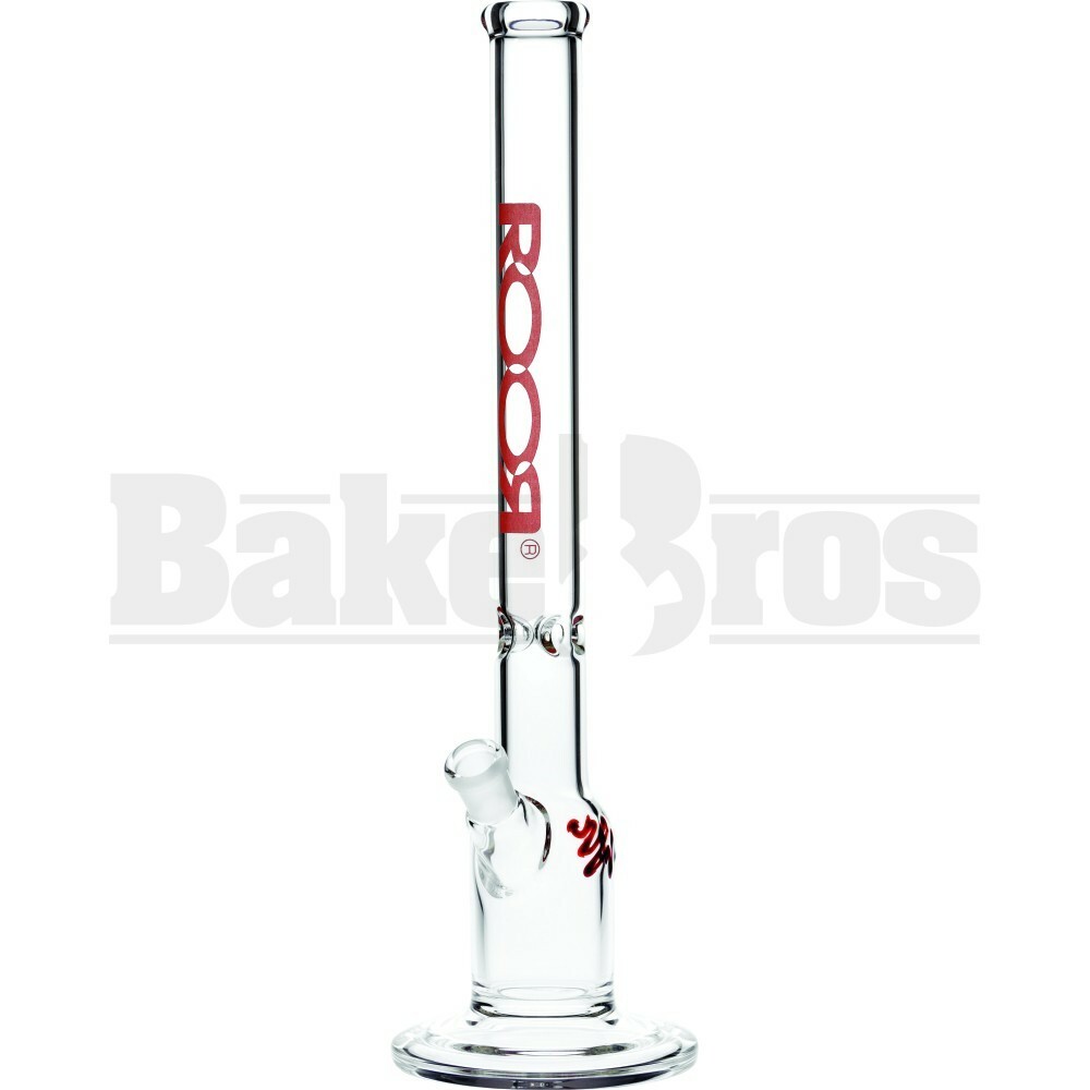 ROOR WP STRAIGHT 38MM DIAM SILO 14" CLEAR FEMALE 14MM