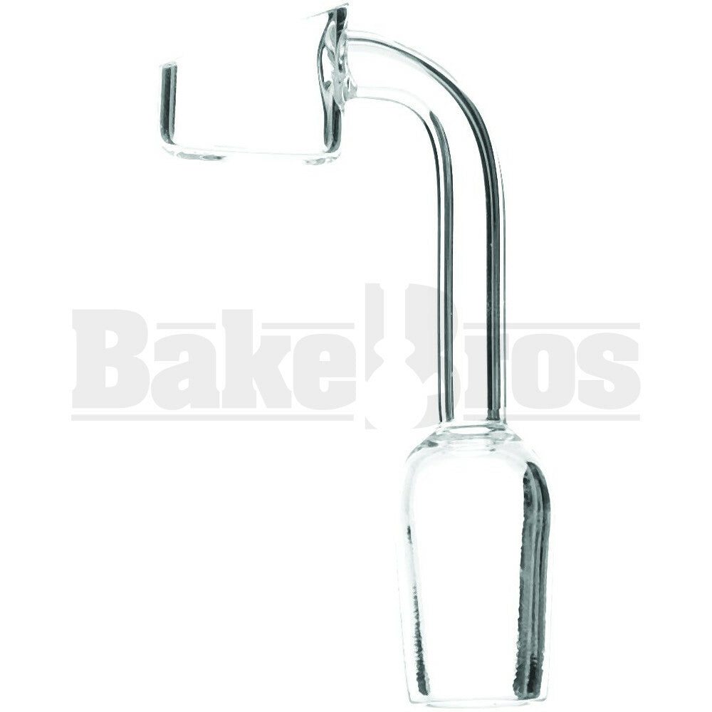 10MM BANGER NAIL HONEYPOT QUARTZ CLEAR MALE