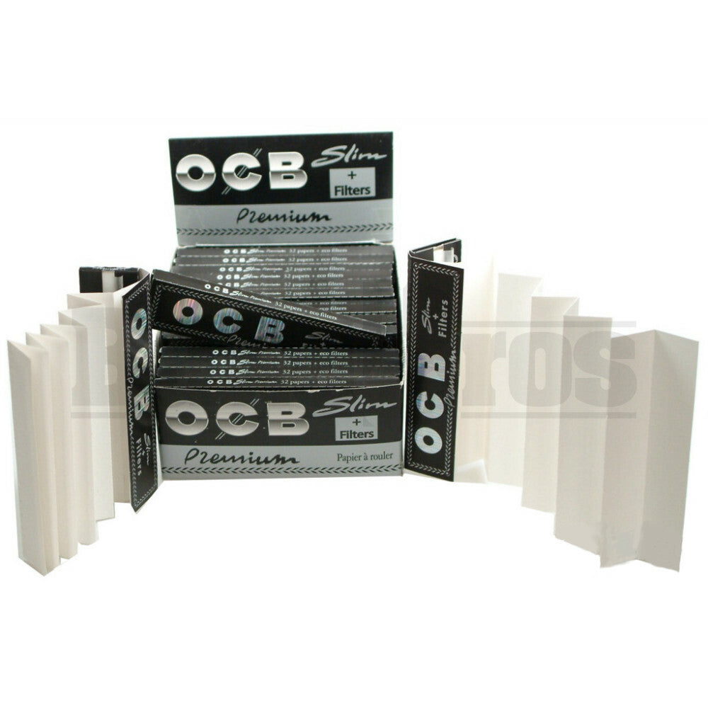 OCB PREMIUM ROLLING PAPERS 50 LEAVES UNFLAVORED Pack of 25