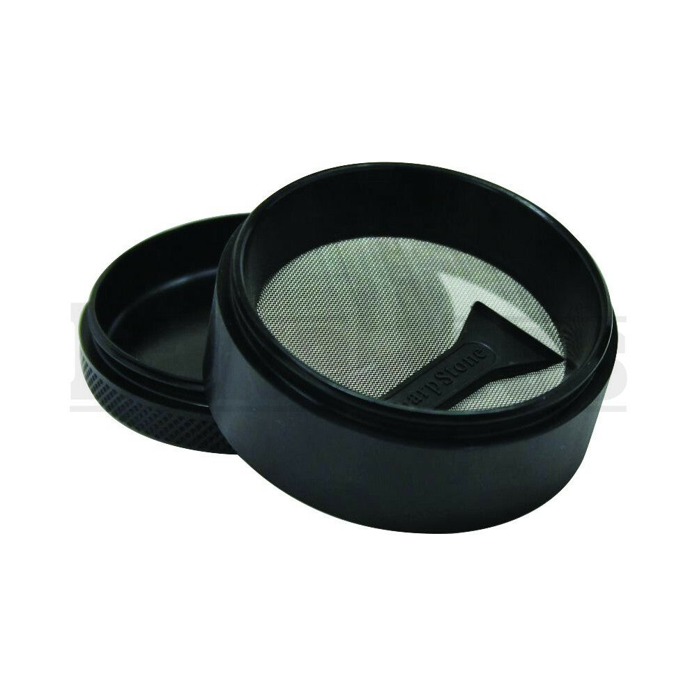 SHARPSTONE HARD TOP GRINDER 4 PIECE 2.5" BLACK Pack of 1