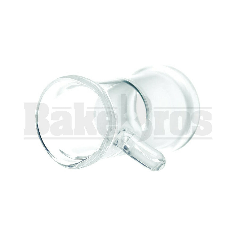 DOME FLARED TOP W/ HANDLE CLEAR 18MM