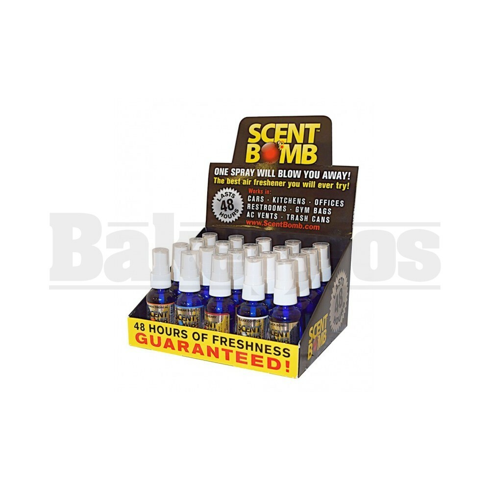 SCENT BOMB SPRAY 1 FL OZ Pack of 20 ASSORTED SCENTS