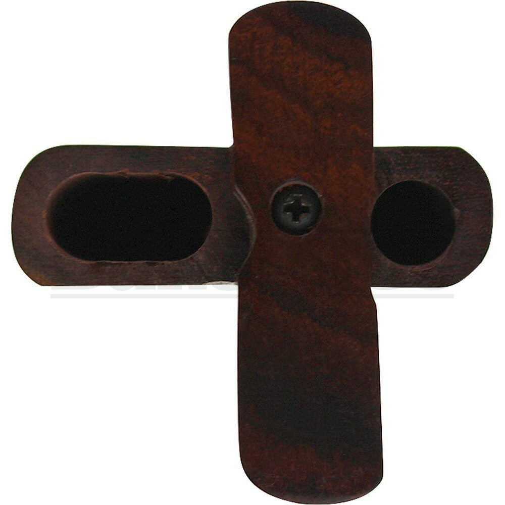 DUGOUT SWIVEL TOP CHERRY WOOD 4" ASSORTED COLORS