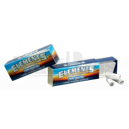 ELEMENTS PERFORATED GUMMED ROLLING TIPS 33 TIPS UNFLAVORED Pack of 1