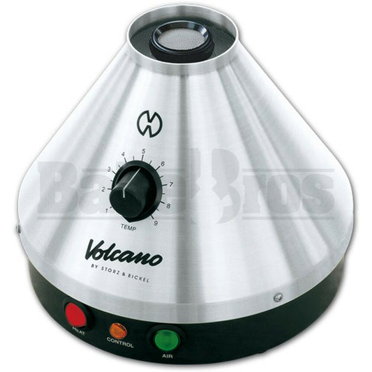 VOLCANO CLASSIC VAPORIZER BY STORZ & BICKEL DRY HERB SILVER