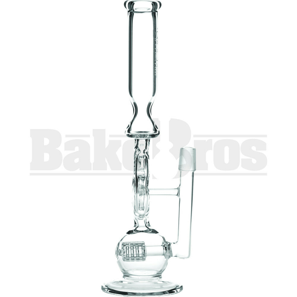 WP HORIZONTAL GRID PERC SWISS BODY 12" CLEAR MALE 18MM